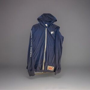 Taking Back Sunday Navy Zip-Up Hoodie